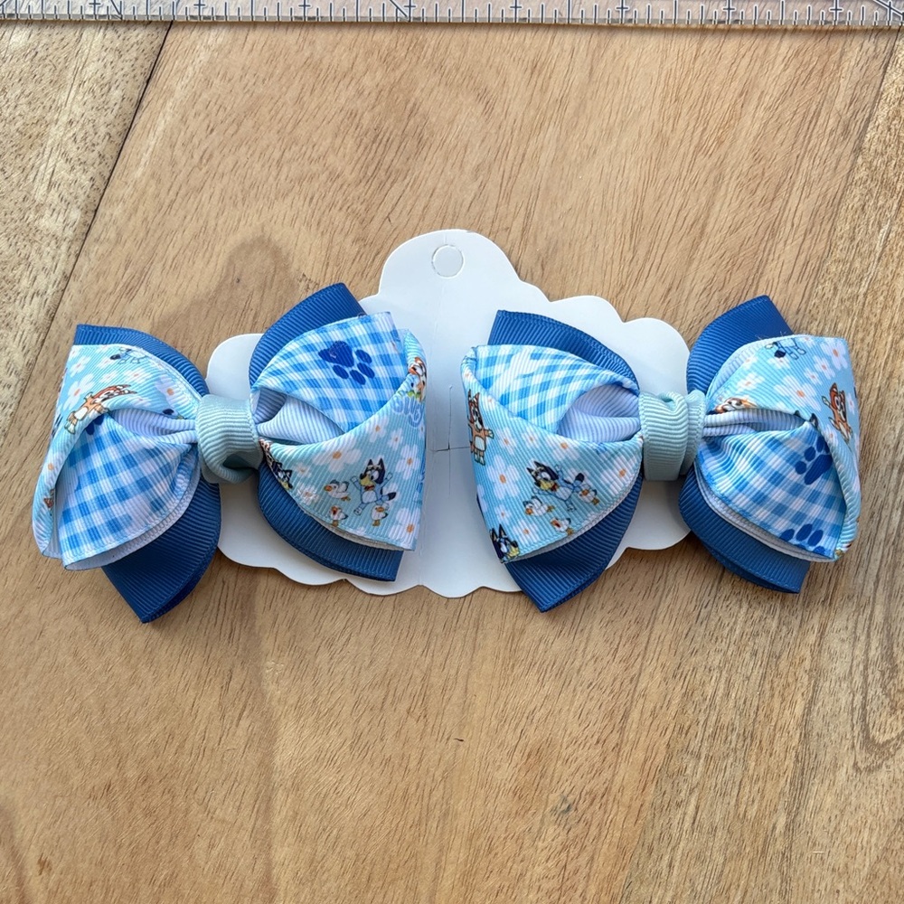 Bluey  Kids Bow Set